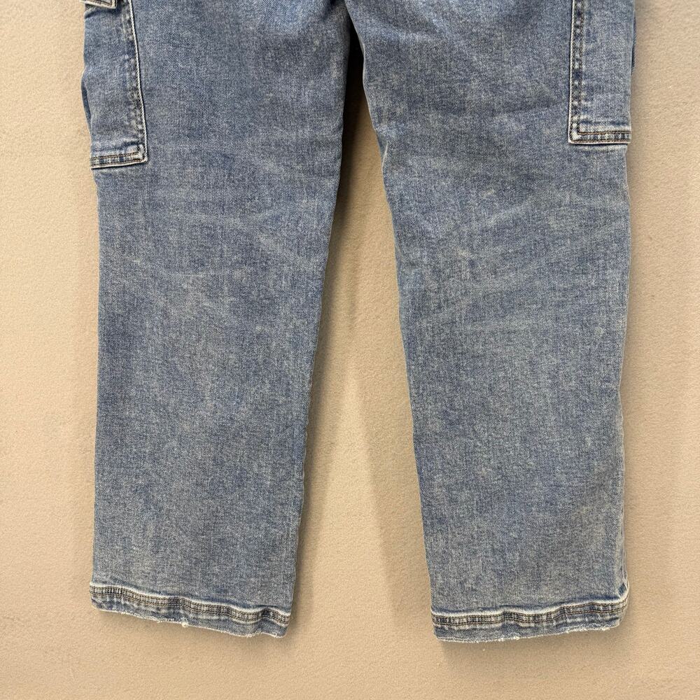 Vervet Jeans Women's 27 (4) Blue Cargo Jeans Stretch Urban Artist Boho - Picture 5 of 13